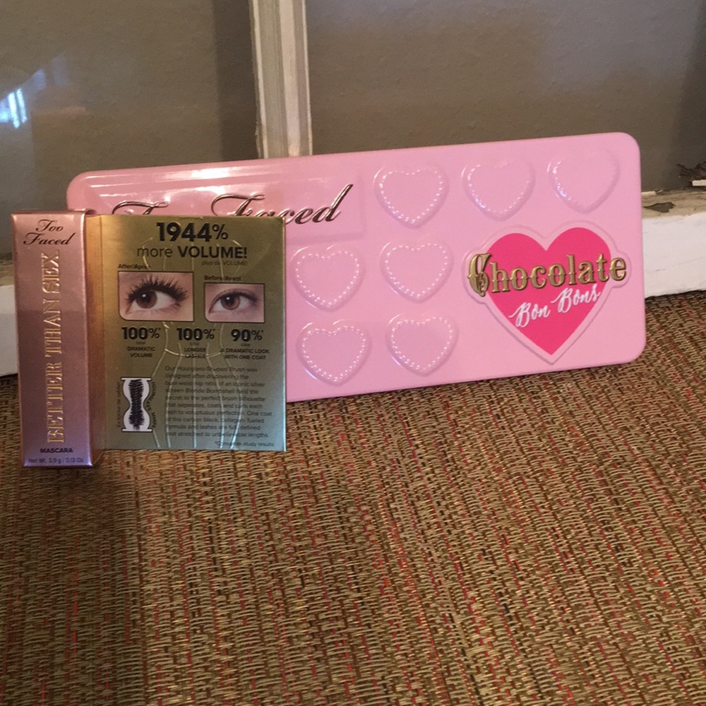 Too Faced slightly used makeup